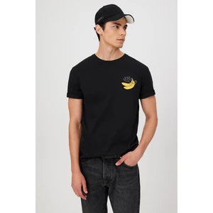 Ön Arka Baskılı Basıc Kısa Kol T-Shırt