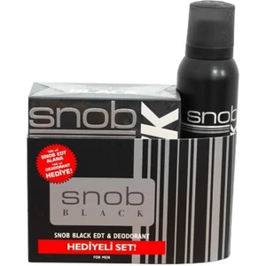 Parfüm Seti Black Edt 100 ml + 150 ml Deodorant Erkek 86906440156942