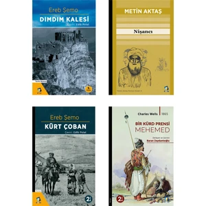 Kürtler Ile Ilgili Romanlar Seti - Nişancı Metin Aktaş - Kürt Çoban - dımdım kalesi