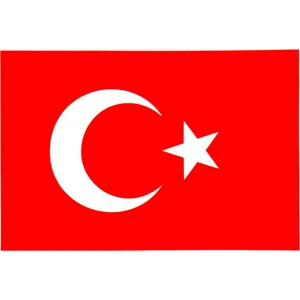 Şanlı Türk Bayrağı Sticker Türk Bayrağı Türkiye Sticker