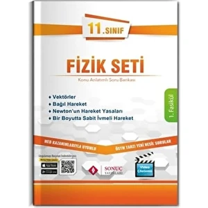 Sonuç Yayınları  11.Sınıf Fizik I Vektörler, Bağıl Hareket -