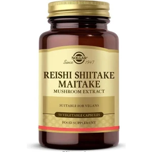 Reishi Shiitake Maitake Mushroom Extract 50 Kapsül