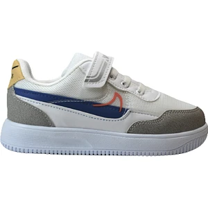 Onlo Ayakkabı Vıo.09 Beyaz Cırtlı Hafif Sneaker Erkek Çocuk Spor Ayakkabı