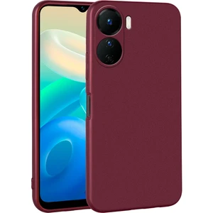 Kny Vivo Y16 Kılıf Ince Mat Silikon
