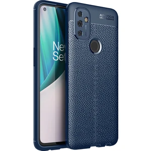 Kny One Plus Nord 100 Kılıf Deri Desenli Lux Niss Silikon