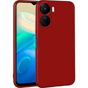 Vivo Y16 Kılıf Ince Mat Silikon