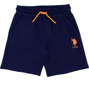 U.S. Polo Assn. Lastikli Bel Standart Lacivert Erkek Çocuk Şort PAREIY023