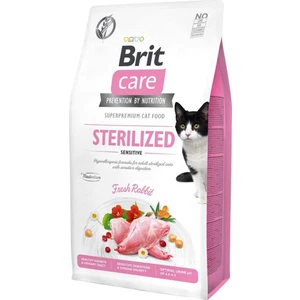 Brit Care Hipoalerjenik Sterilized Sensitive Tavşanlı Tahılsız Kısırlaştırılmış Kedi Maması 2 kg