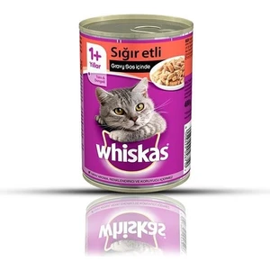 Sığır Etli Biftekli Konserve Kedi Maması 4X400 gr