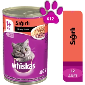 Sığır Etli Kedi Konservesi 12X400 gr