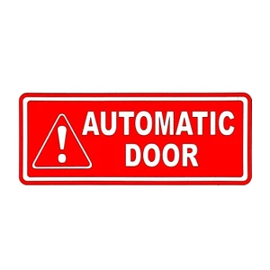 Automatıc Door Sticker - Otomatik Kapı Ingilizce Sticker