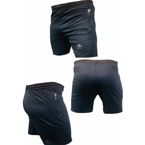 Erkek Siyah Günlük Koşu Antrenman Fitness Şortu