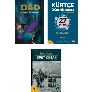Selahattin Demirtaş - Dad - Kürtçe Öğreniyorum Kitabı - Kürt Çoban romanı seti