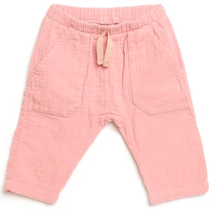 Basic Kız Bebek Cepli Pantolon Kız Bebek