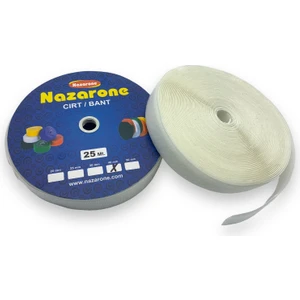 Cırt Bant(Çift) 4cm 25mt Beyaz