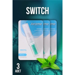 3 Adet - Mentol Topu  Swıtch Aroma Kapsülleri - Fransız
