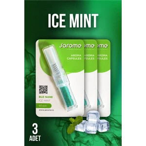 3 Adet - Mentol Topu  Buz Nane Aroma Kapsülleri - Fransız