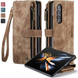 Samsung Galaxy Z Fold 4 5g Telefonon Kılıfı - Kahverengi (Yurt Dışından)