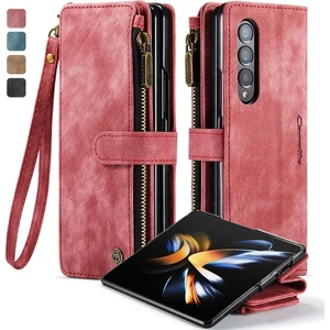 Samsung Galaxy Z Fold 4 5g Telefonon Kılıfı - Kahverengi (Yurt Dışından)