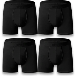 Erkek Boxer Hijyenik Ambalajlı Boxer Dikişleri Sağlam Rahat Katlanma Yapmaz Premium Boxer