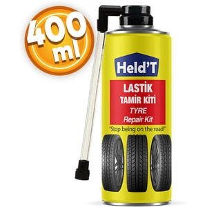 Held't Lastik Tamir Köpüğü Spreyi Seti Hızlı Yama Spreyi 400 ml