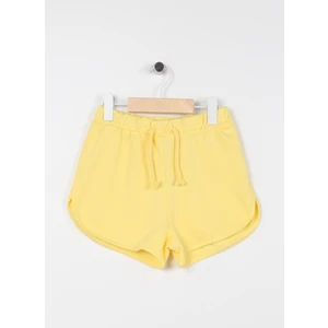 Şort Basic Beli Bağlamalı Cepli Pamuklu