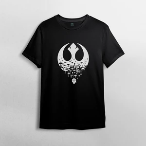 Yıldız Savaşları / Star Wars %100 Pamuklu Bisiklet Yaka T-Shirt Model - 14