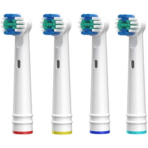 Oral B Uyumlu Şarjlı Diş Fırçaları Uyumlu 4 Adet Muadil Yedek Başlık Ağız Bakım Yedek Fırça Başlığı