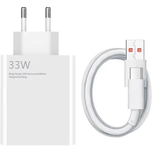 Mi 33W Wall Charger-Güç Adaptörü ve Kablosu
