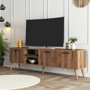Exxen 180 cm (Ahşap Ayaklı) Tv Ünitesi Hat Rengi 1583
