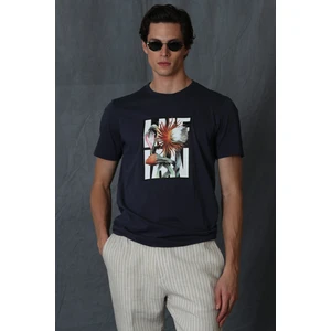 Blake Modern Grafik T-Shirt Antrasit
