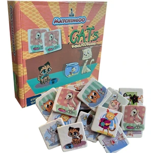 Matchingoo Eşleştirme ve Hafıza Kartları: Cats - Kedicikler