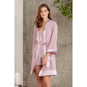 Pierre Cardin  Saten Dörtlü Gelin Çeyiz Seti -  7085