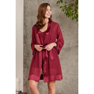 Pierre Cardin  Saten Dörtlü Gelin Çeyiz Seti -  7085