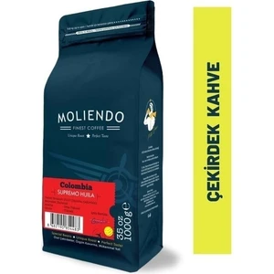 Moliendo Colombia Supremo Huila Yöresel Kahve (Çekirdek Kahve) 1000 g