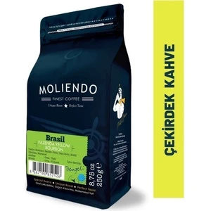 Moliendo Brasil Fazenda Yellow Bourbon Yöresel Kahve (Çekirdek Kahve) 250 g