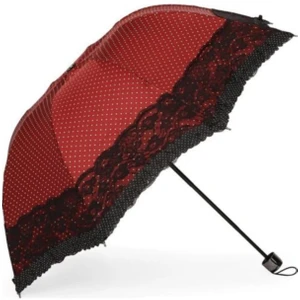 Lüx Kırılmaz Özellikli Bayan Şemsiye Çantalı Şemsiye