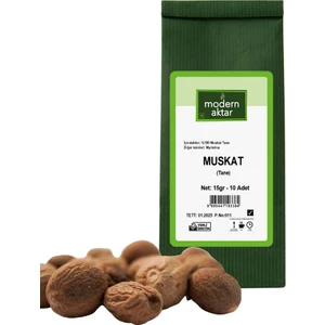 Modern Aktar Muskat Tane 15 gr 10'lu