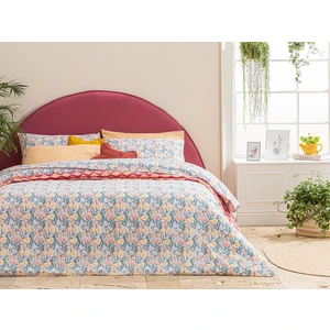 English Home Joyous Florets Kolay Ütülenir Tek Kişilik Nevresım 160 x 220 cm Açık Pembe