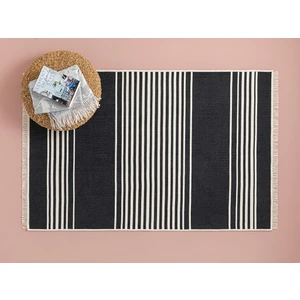 English Home Royal Blend Dokuma Kilim 80 x 150 cm Krem Siyah
