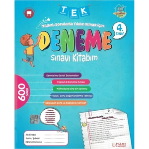 Palme Yayıncılık 4. Sınıf Tüm Dersler 8'li Deneme Sınavı 600 Soru