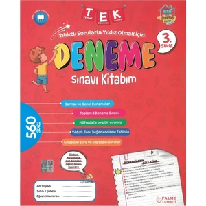 Palme Yayıncılık 3. Sınıf Tüm Dersler 8'li Deneme Sınavı 560 Soru