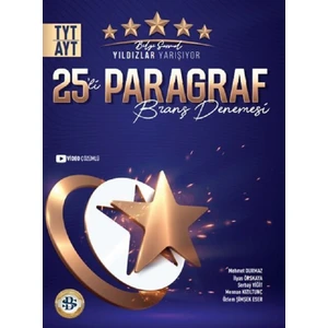 Bilgi Sarmal Yayınları TYT AYT Paragraf Yıldızlar Yarışıyor 25'li Branş Denemesi