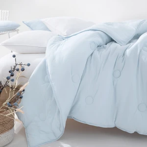 Bedding Lupa Soft Çift Kişilik Penye Yorgan 300 Gr/m2 - Buz Mavisi
