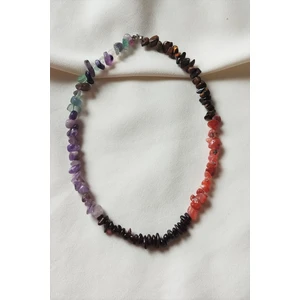 Bade Accessories Oğlak Burcu Doğaltaş Kolye