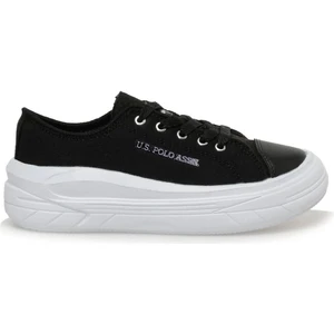U.S. Polo Assn. Cleme Tex 3fx Kadın Sneaker Siyah-Beyaz 40 - Siyah-Beyaz