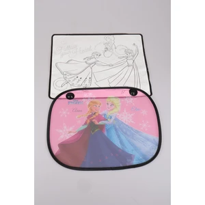 LİSANSLI DISNEY FROZEN ARABA GÜNEŞLİĞİ BOYAMA SAYFASI HEDİYELİ
