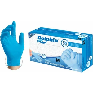 Nitril Pudrasız Mavi Eldiven 100'lü Paket
