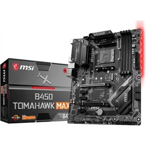 Msı B450 Tomahawk Max Rgb Ddr4 M.2 DVI HDMI Usb3,2 Am4