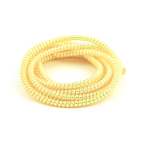 Şarj Aleti Kablosu Kablo Kordon Koruyucu Spiral Sarma Kılıf Koruma Laser Gold 160CM